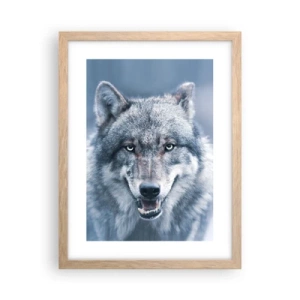 Poszter világos tölgy keretben - Vállalod a kihívást? - 30x40 cm