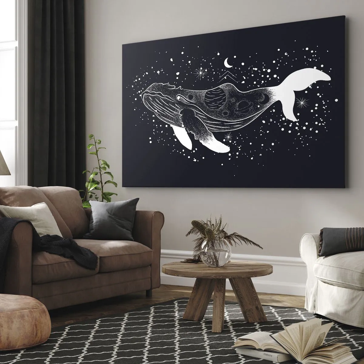 Vászonkép - Az univerzum óceánjában - 70x50 cm