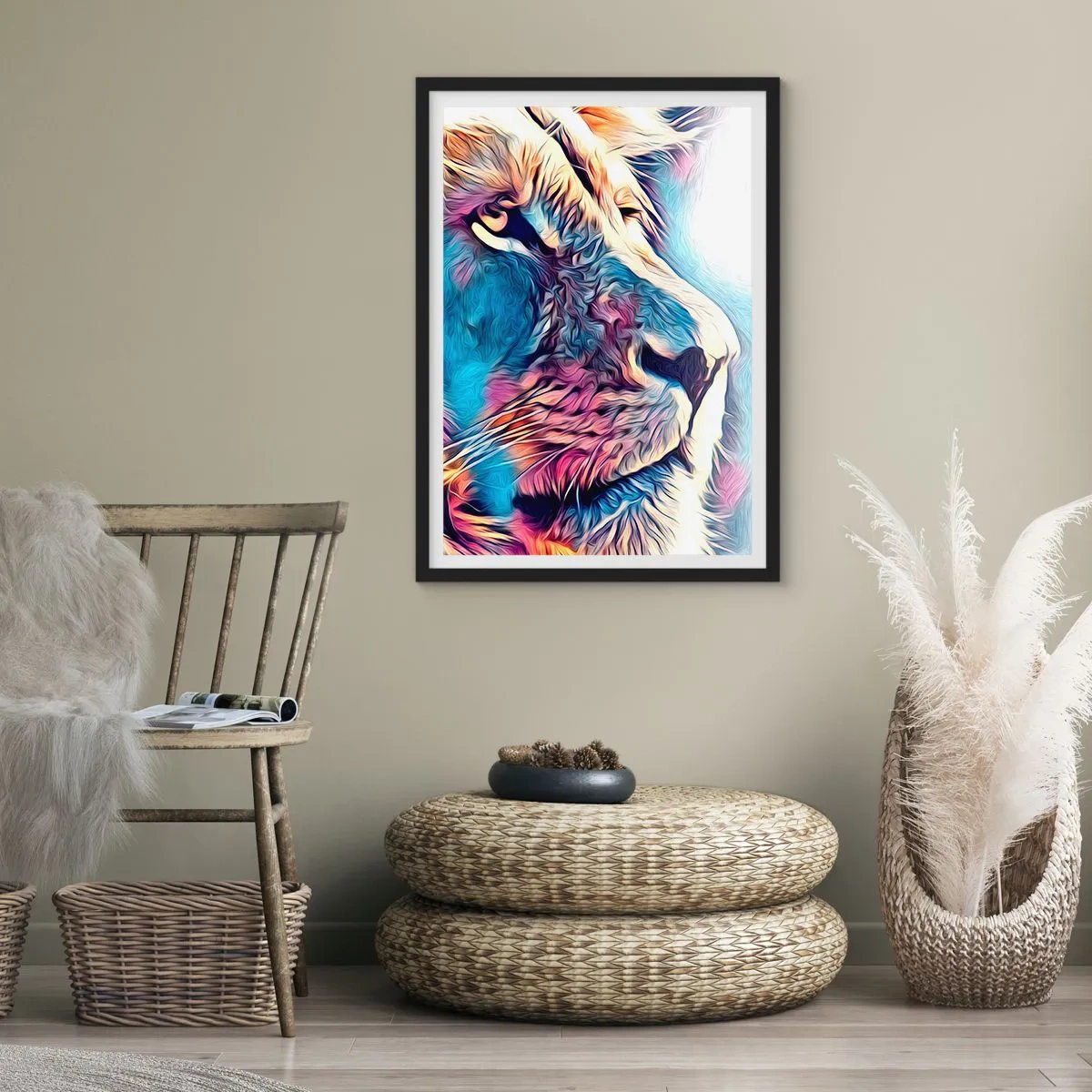 Poszter fehér keretben - A természet bölcsessége - 61x91 cm