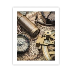 Poszter - Állítson be egy irányt - 40x50 cm