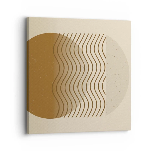 Vászonkép - A geometriai formák eredetéről - 30x30 cm
