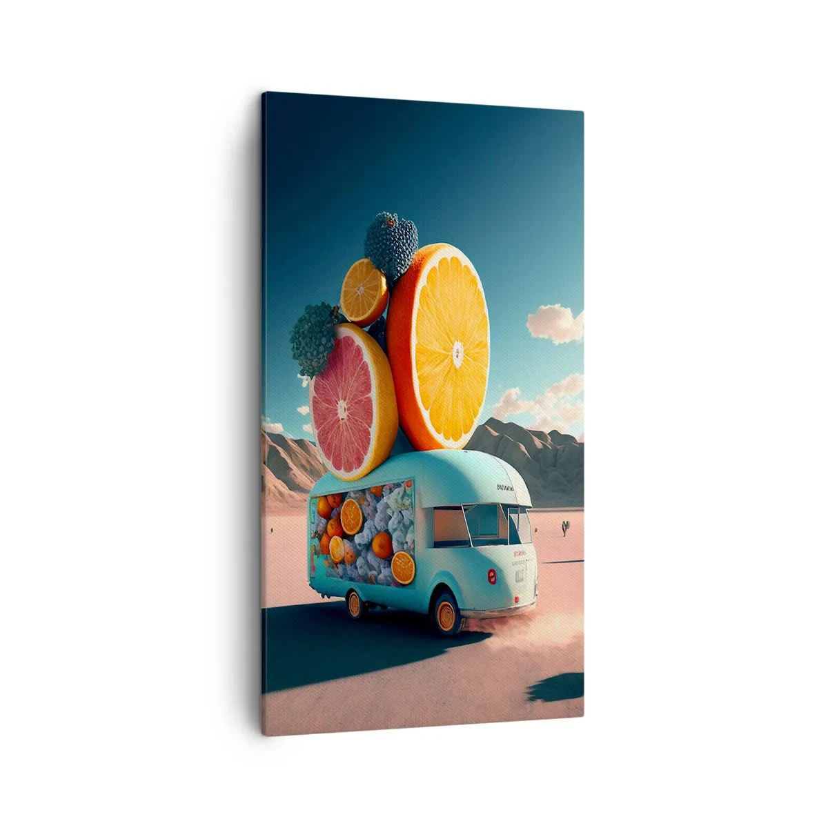 Vászonkép - A nyaralás íze - 45x80 cm