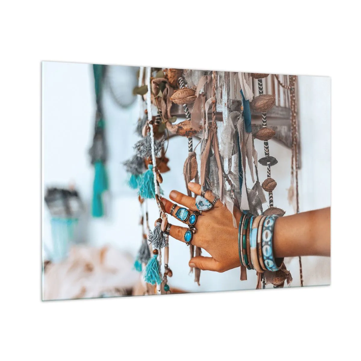 Üveg kép - Helyi kincsek - 100x70 cm