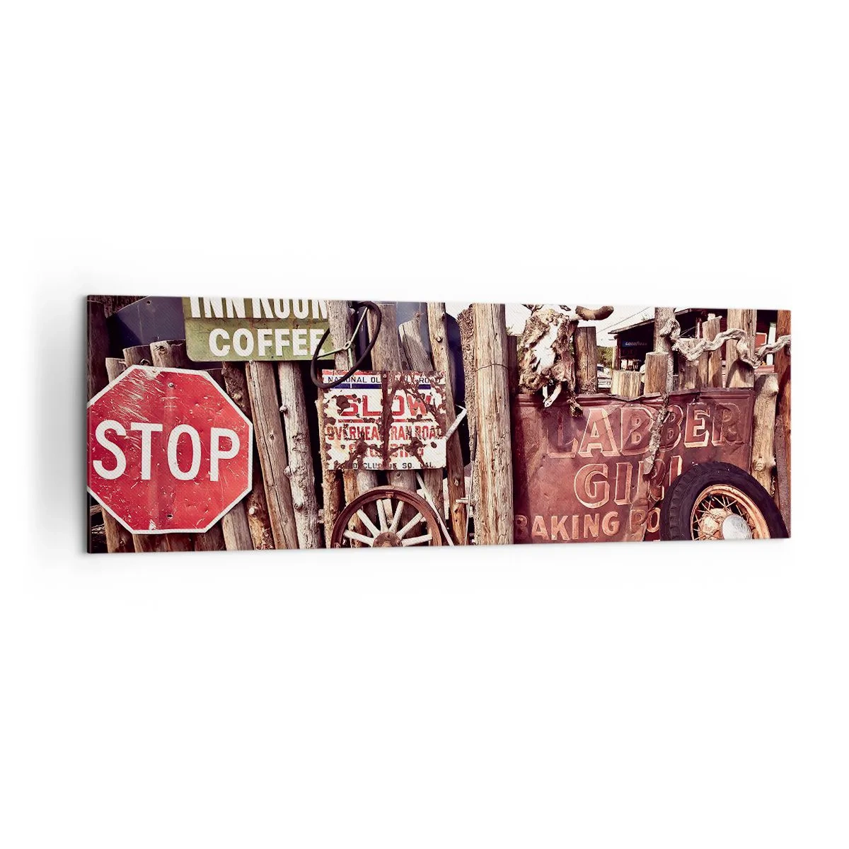 Vászonkép - És megállt az idő - 160x50 cm