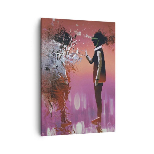 Vászonkép - Tudsz magadba nézni? - 50x70 cm