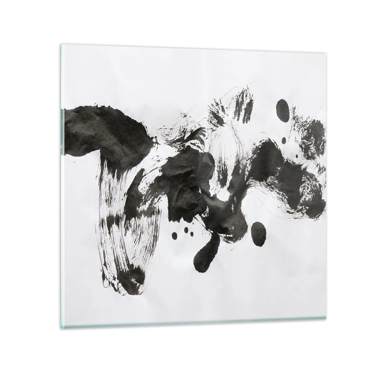 Üveg kép - Módszer az őrületben? - 40x40 cm