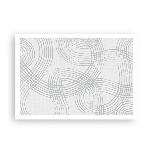 Poszter - Nincs egyenes út - 100x70 cm