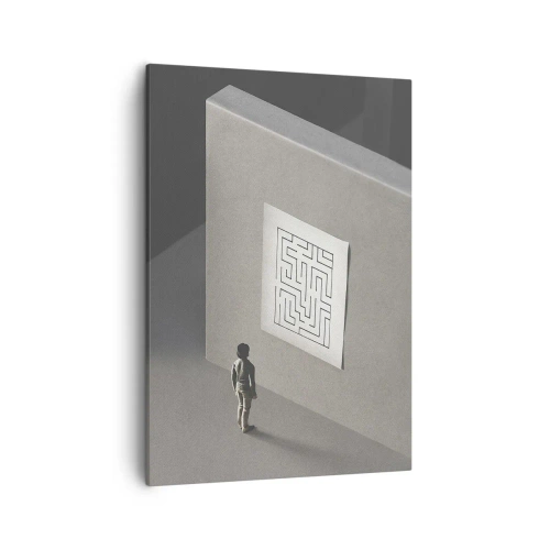 Vászonkép - De én hol vagyok? - 50x70 cm