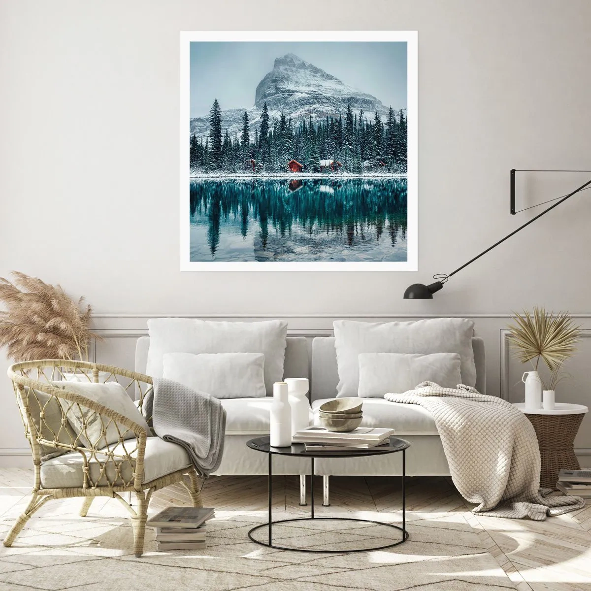 Poszter - Kanadai elvonulás - 40x40 cm