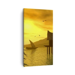 Vászonkép - A vágyott béke - 45x80 cm