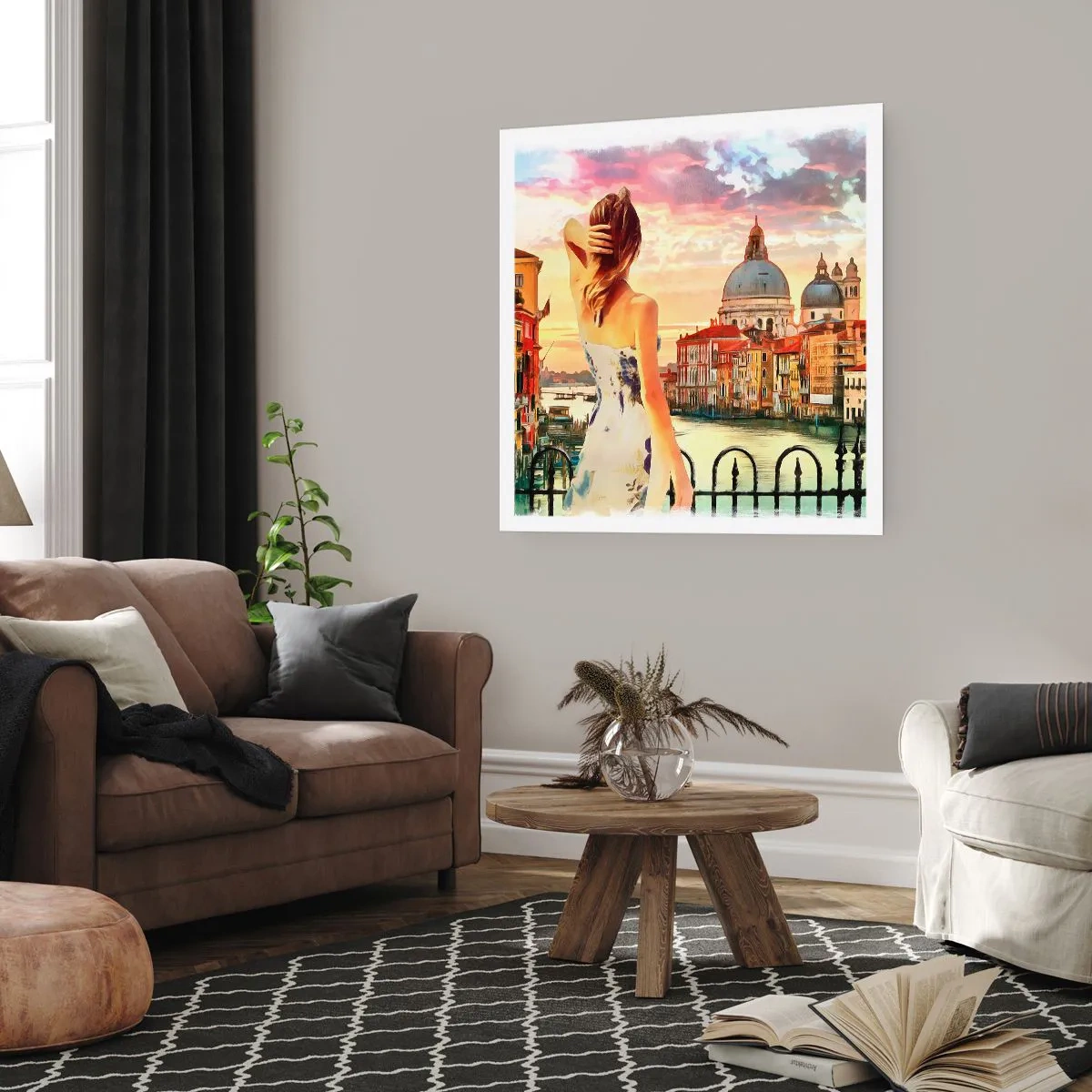 Poszter - Ha kaland akkor csak a … - 60x60 cm