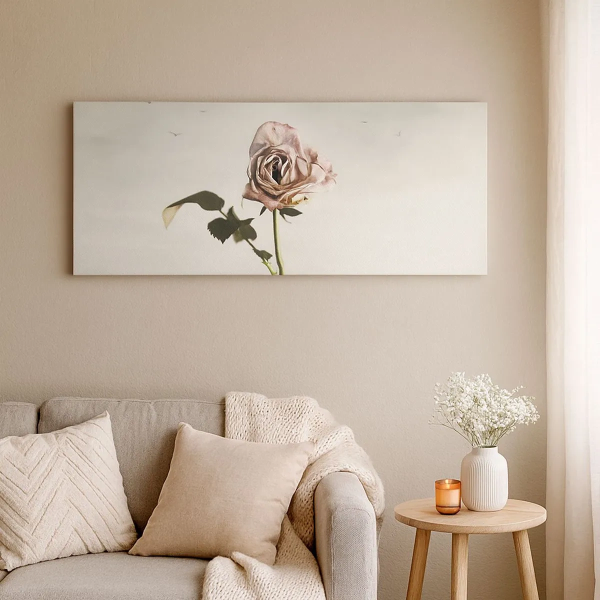 Vászonkép - Tavasz üdvözlése - 100x40 cm