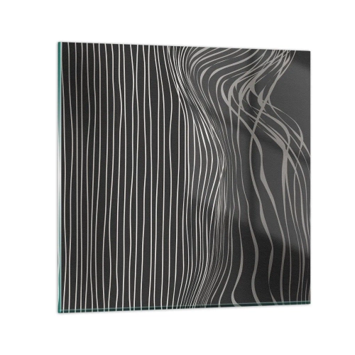 Üveg kép - Ritmus és akcentus - 30x30 cm