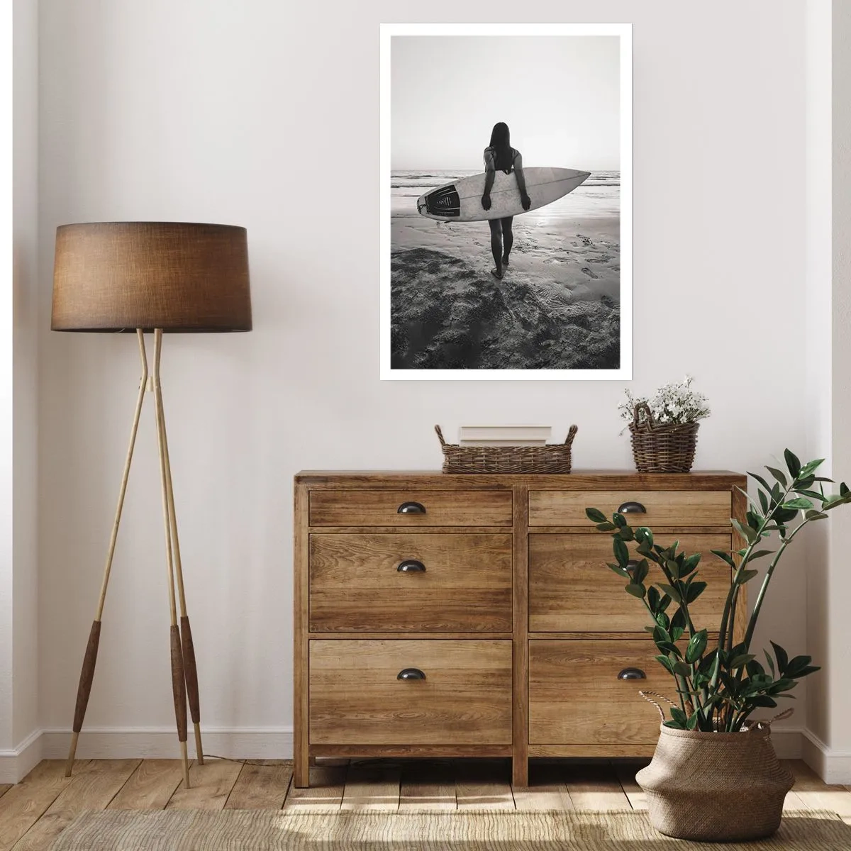Poszter - Tengeri hullámok lánya - 61x91 cm
