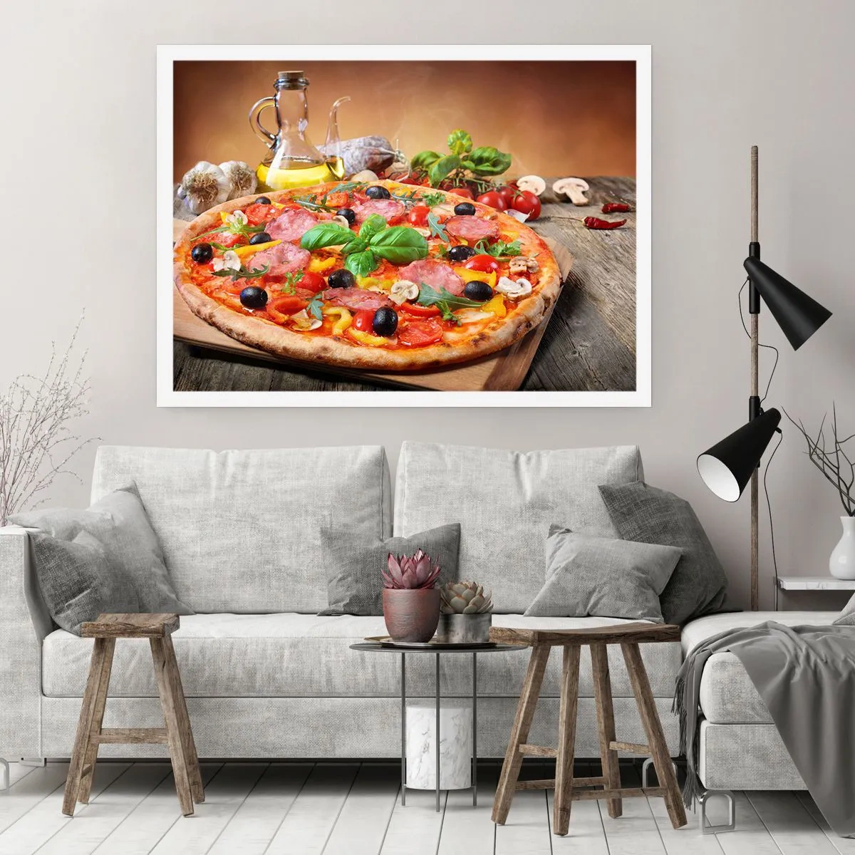 Poszter - Igazi olasz ízzel - 50x40 cm