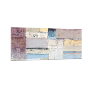 Üveg kép - A geometria nyugalma - 100x40 cm