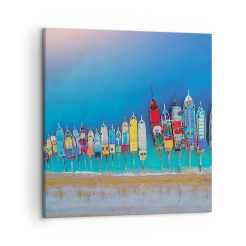 Vászonkép - Madártávlatból - 50x50 cm