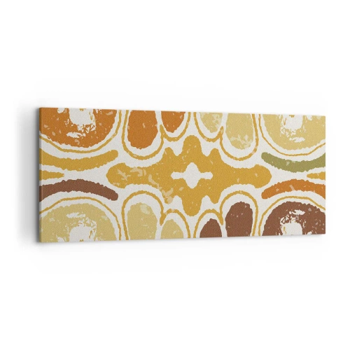 Vászonkép - Érzelmes absztrakció - 120x50 cm