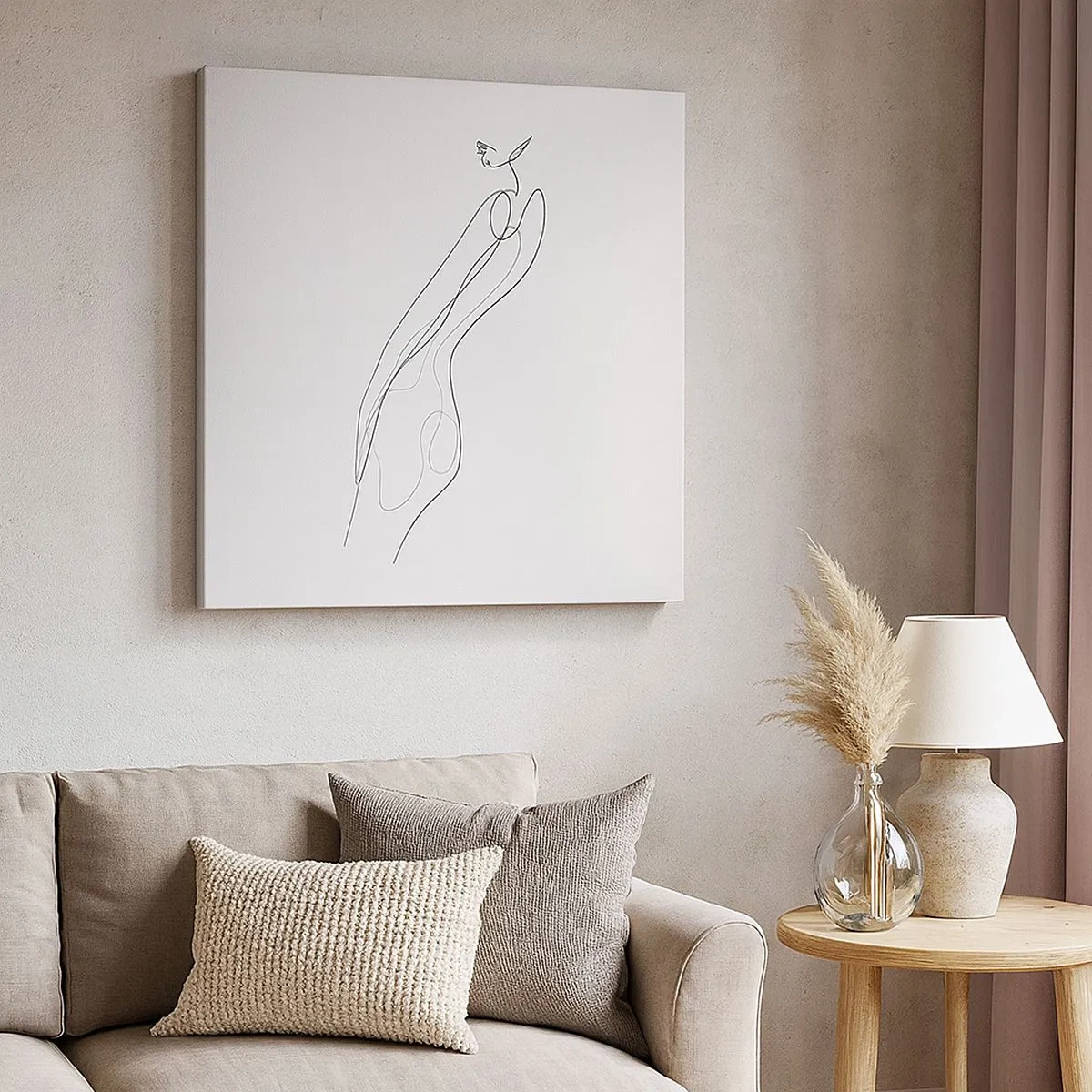 Vászonkép - Csak egy ígéret - 30x30 cm