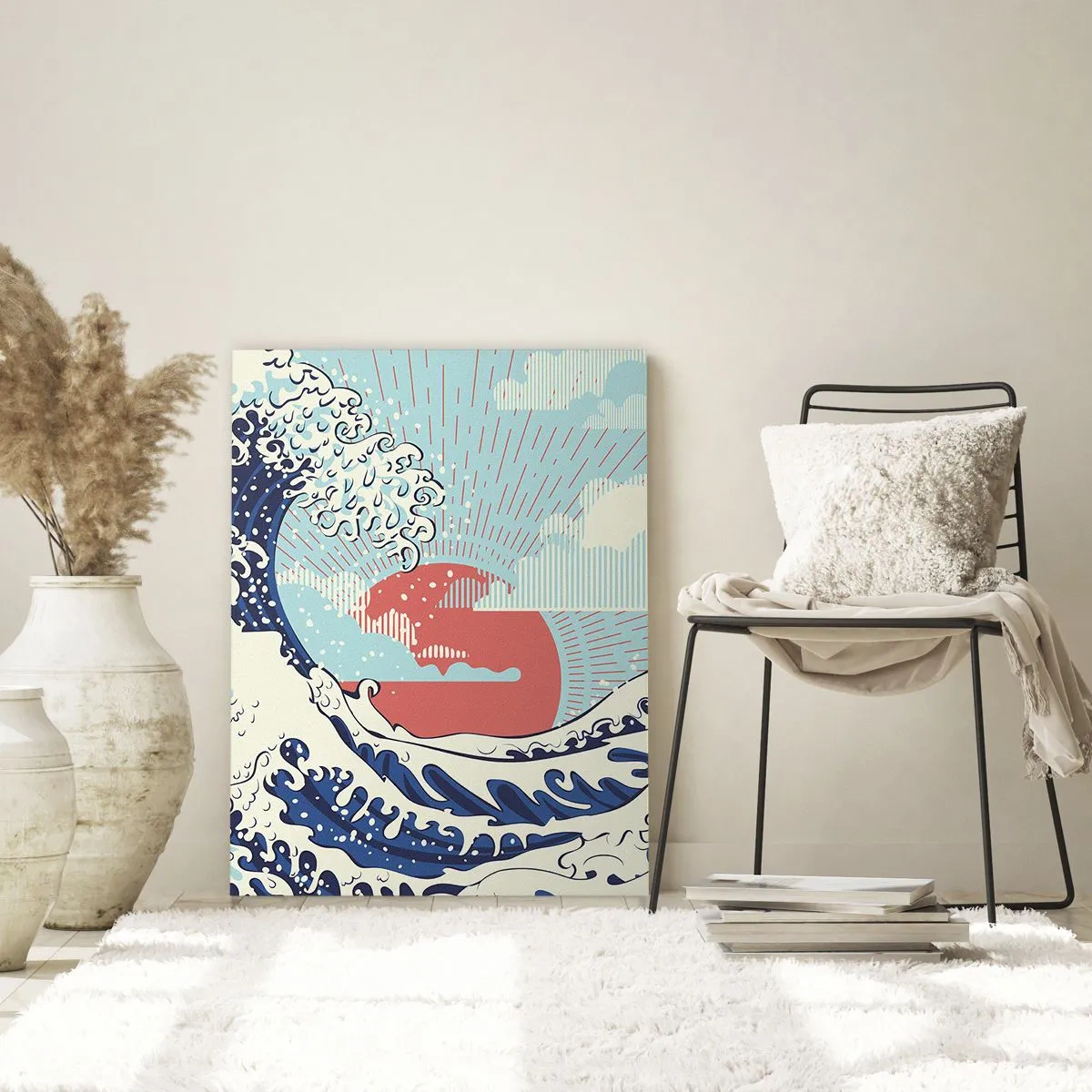 Üveg kép - Japán inspirációból - 80x120 cm