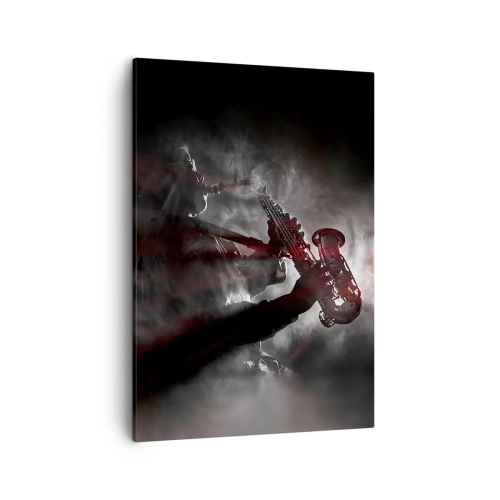 Vászonkép - A jazz párolgásban - 50x70 cm