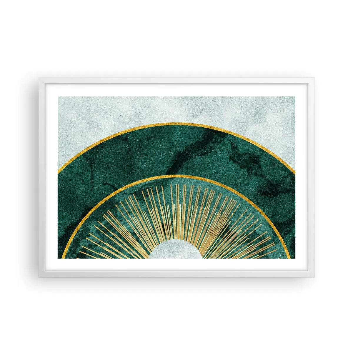 Poszter fekete keretben - Egy másik naprendszer - 70x50 cm