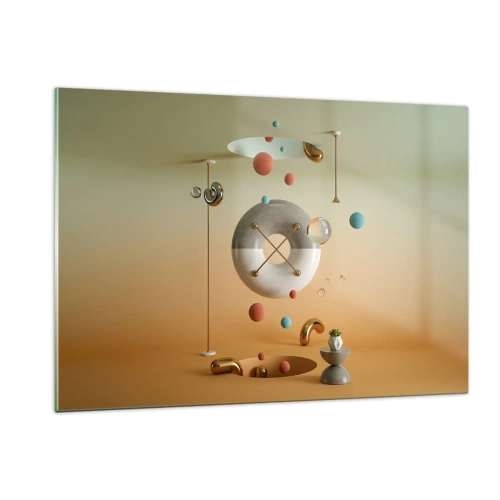 Üveg kép - Bármi megtörténhet - 120x80 cm