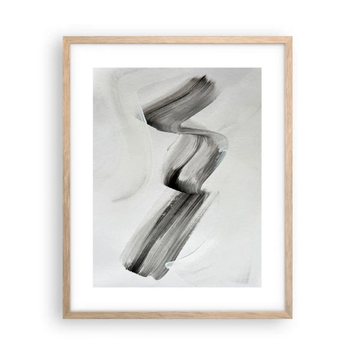 Poszter világos tölgy keretben - Csak a móka kedvéért - 40x50 cm