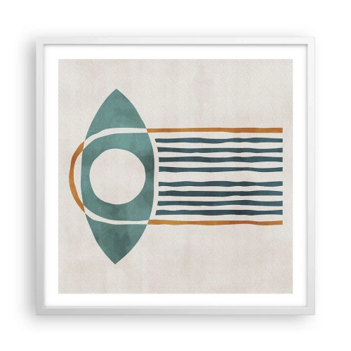 Poszter fekete keretben - Jelek és rituálék - 60x60 cm