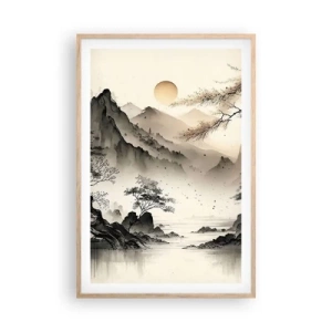 Poszter világos tölgy keretben - A Kelet egyedülálló varázsa - 61x91 cm
