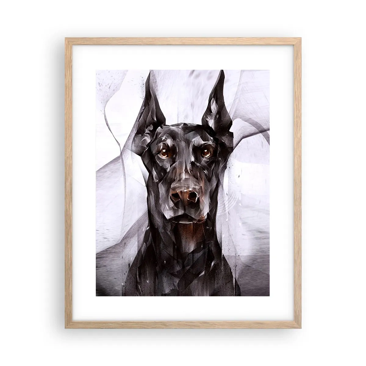 Poszter világos tölgy keretben - Nemes születésű - 40x50 cm