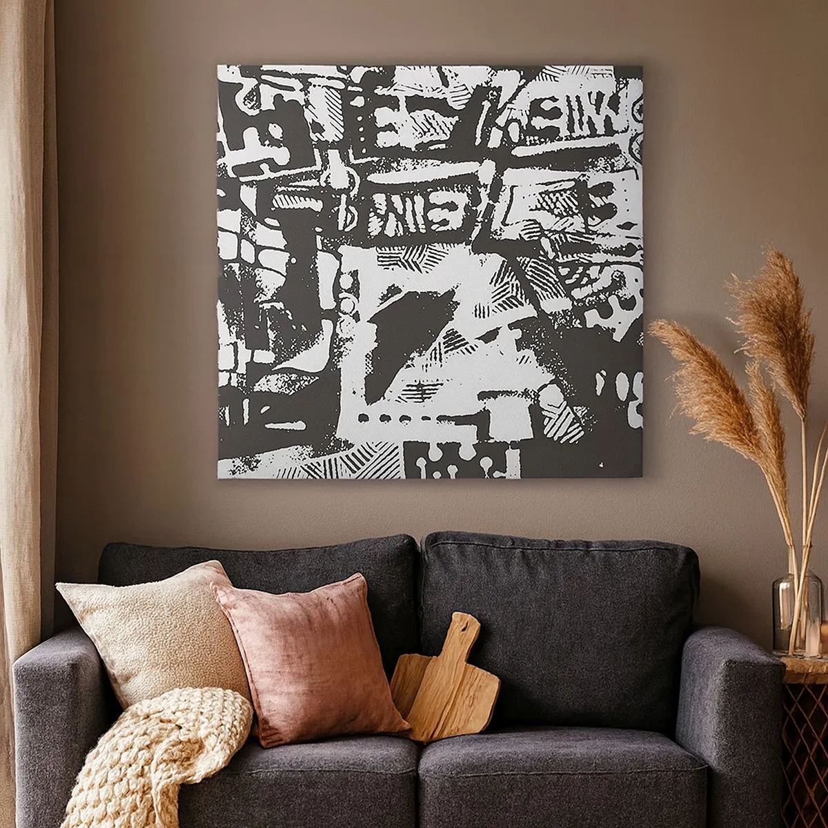 Vászonkép - Rend vagy káosz? - 30x30 cm