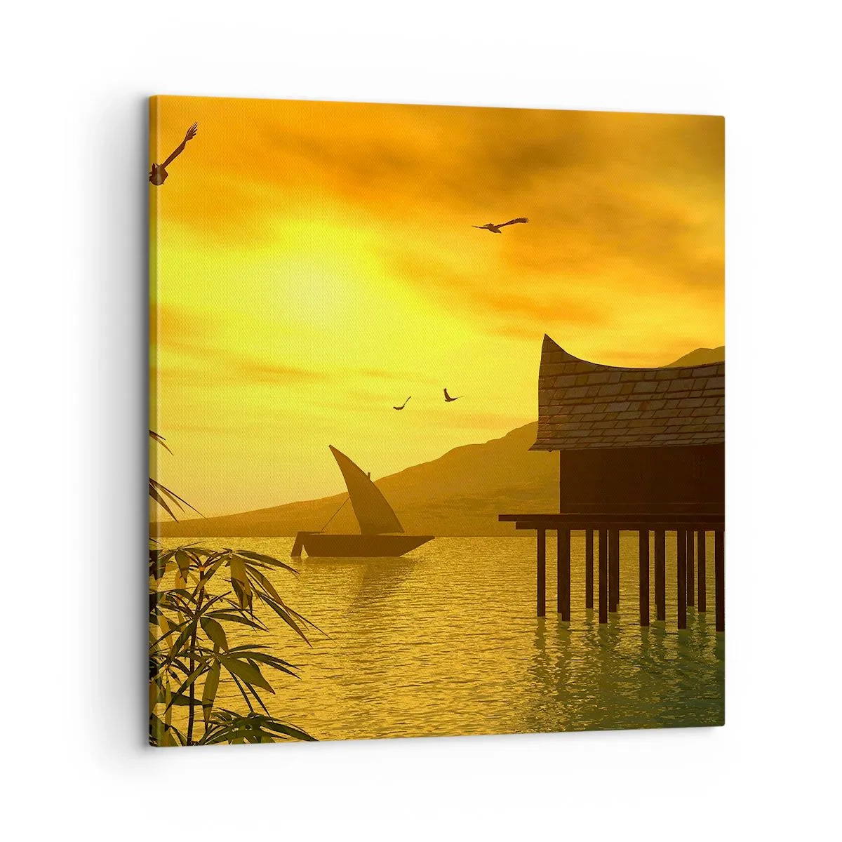 Vászonkép - A vágyott béke - 60x60 cm