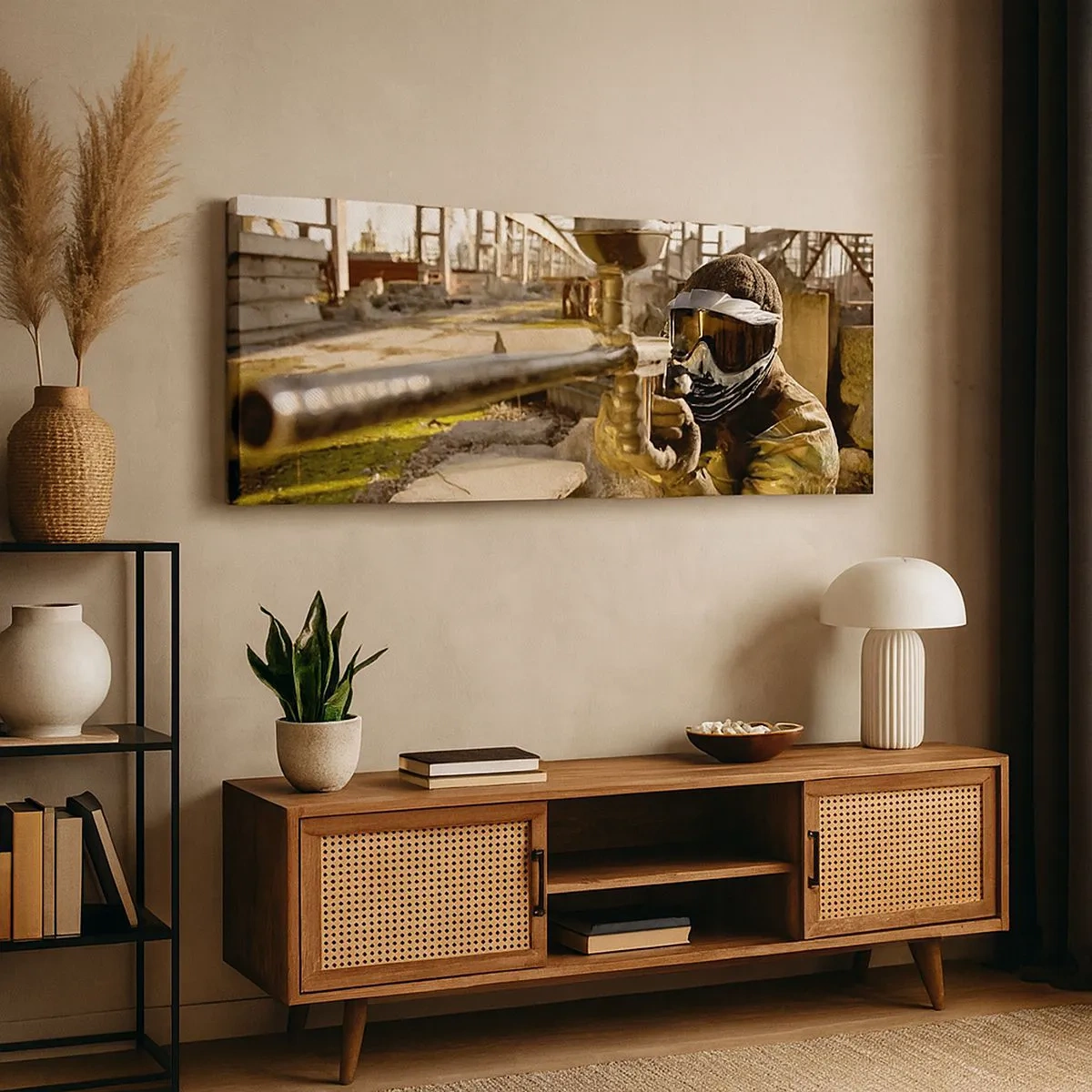 Vászonkép - Te is hős lehetsz - 100x40 cm