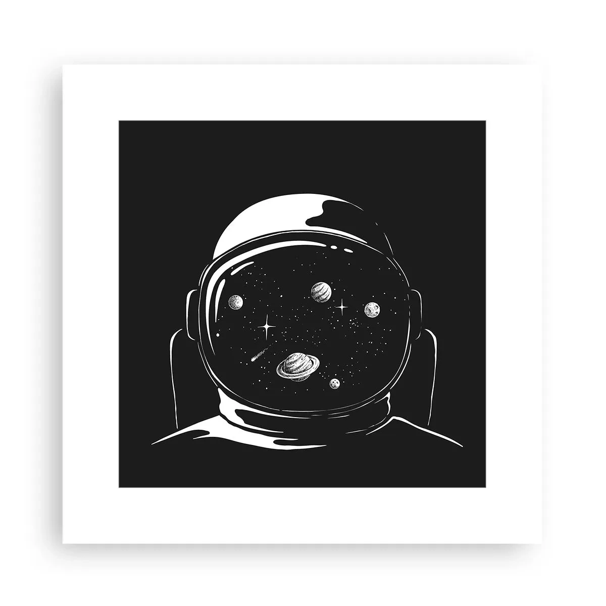 Poszter - Szép kilátás - 30x30 cm