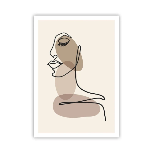 Poszter - Egy bizonyos szépségvonal - 70x100 cm