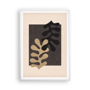 Poszter fekete keretben - Hiány és kiegészítés - 70x100 cm