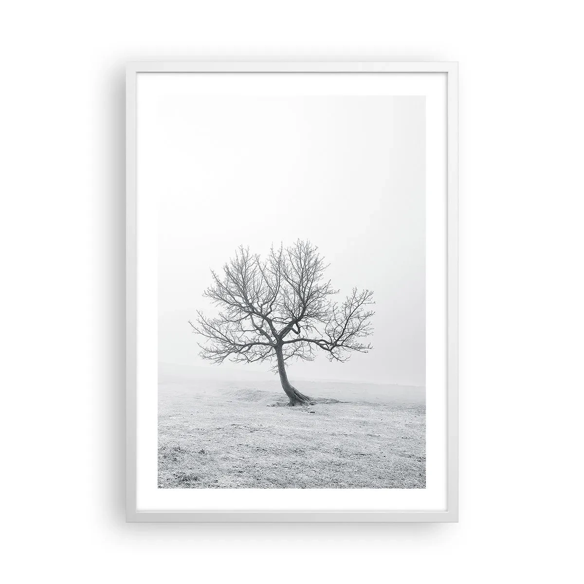 Poszter fekete keretben - A semmi ellen - 50x70 cm