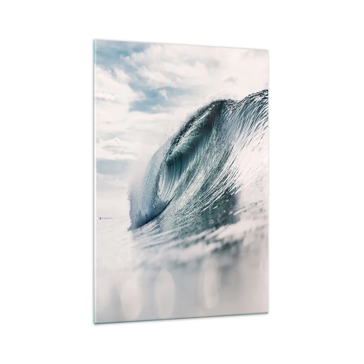 Üveg kép - Vízcsúcs - 70x100 cm