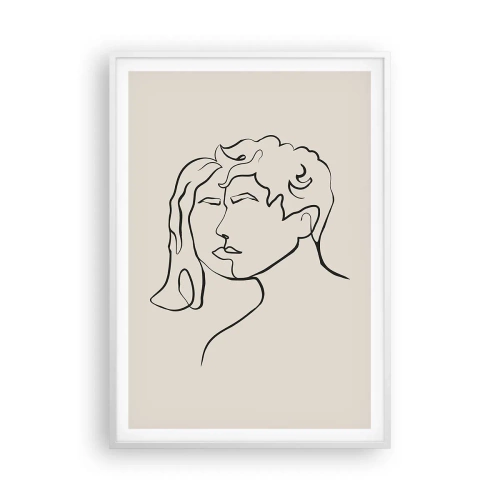 Poszter fekete keretben - És egységgé vált - 70x100 cm