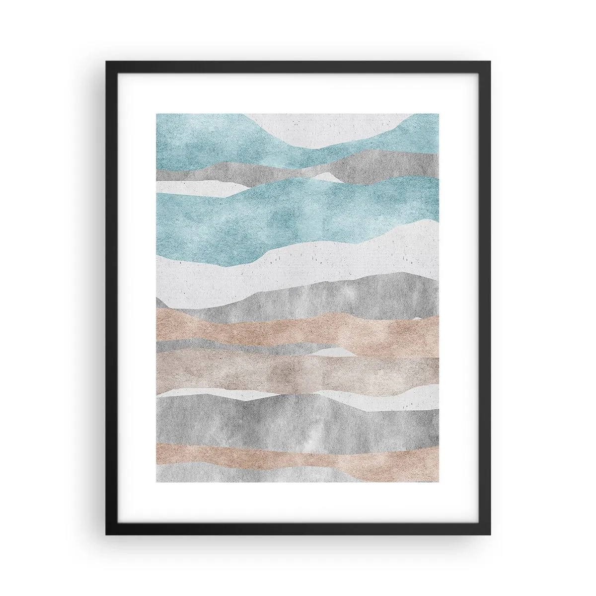 Poszter fehér keretben - A meghittség tanulmánya - 40x50 cm