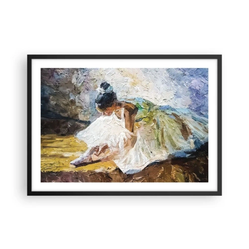 Poszter fehér keretben - Degas festményéből - 70x50 cm