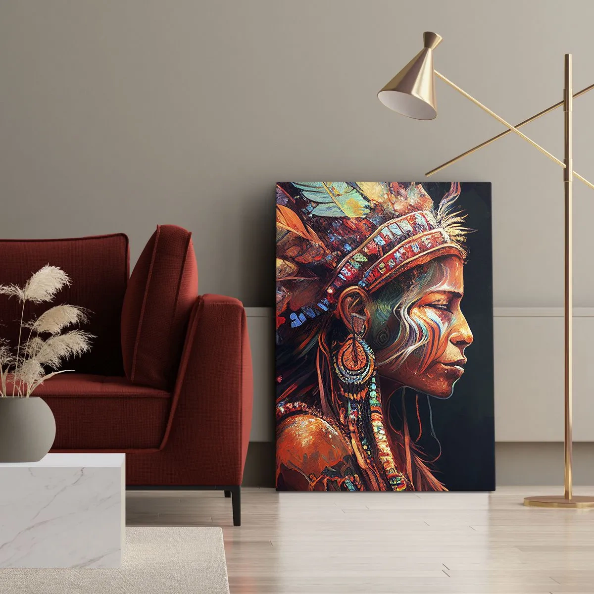 Vászonkép - Egy varázslatos rituálé - 50x70 cm