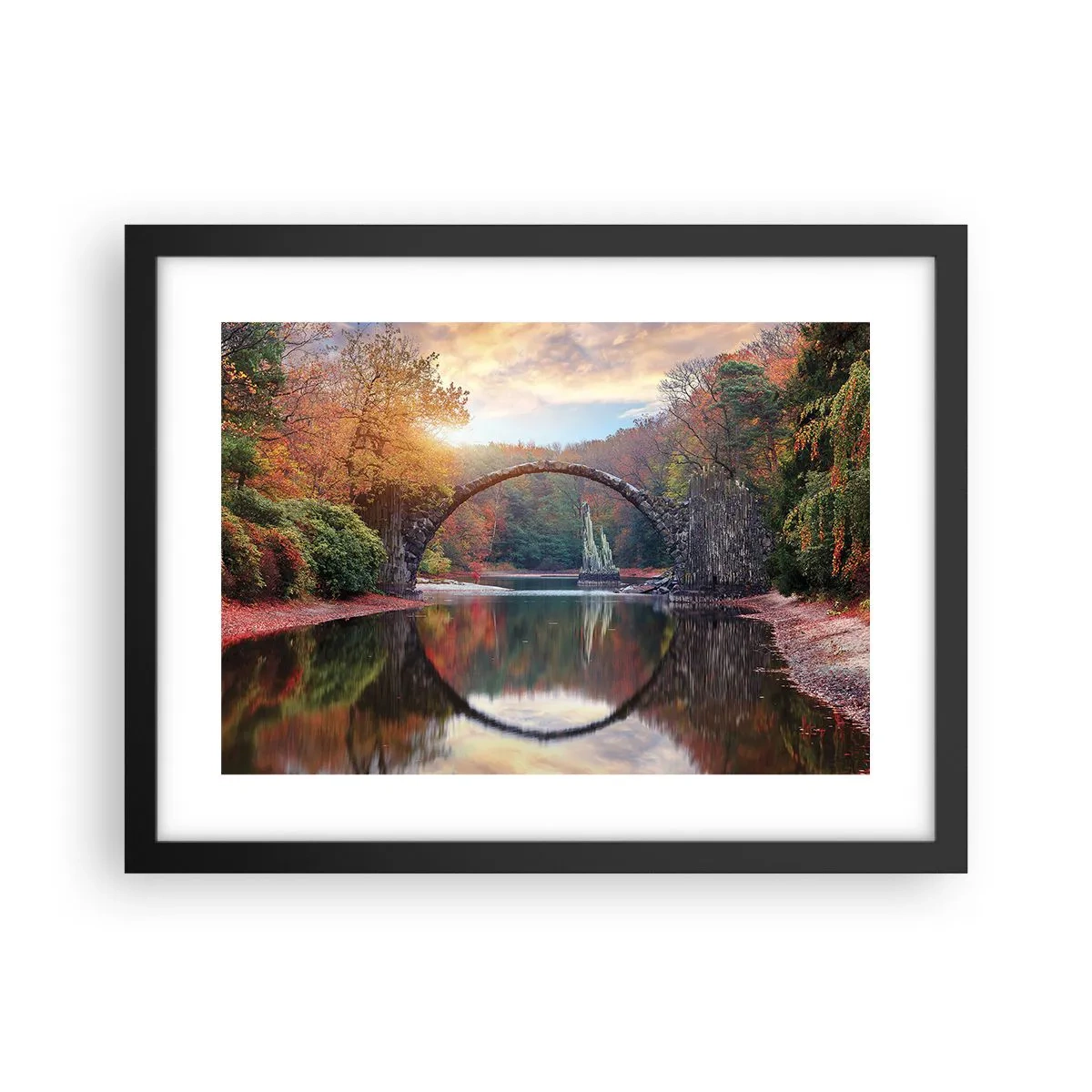 Poszter fehér keretben - A tükör másik oldalán - 40x30 cm