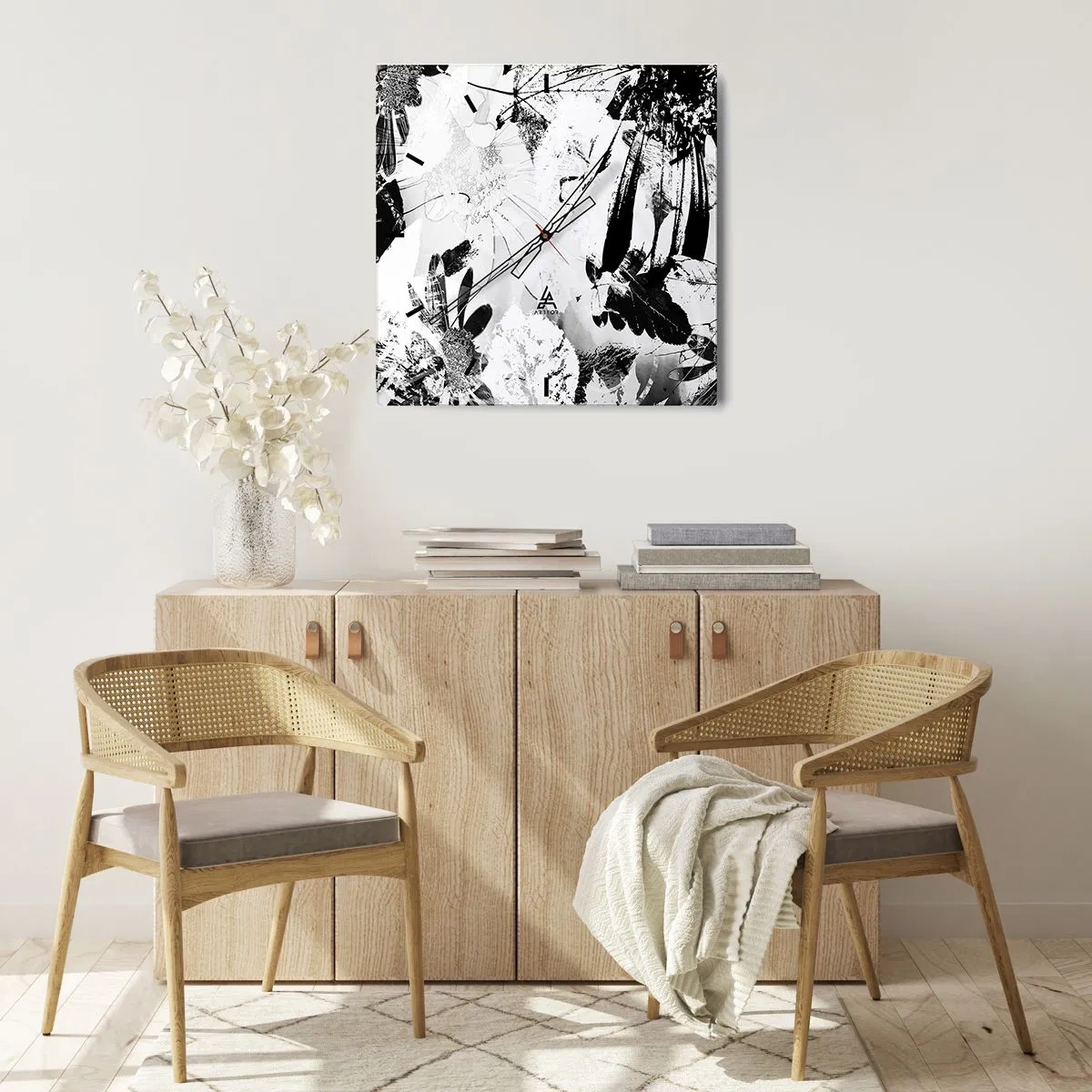 Falióra, Óra - Ősz a negatívumban - 40x40 cm