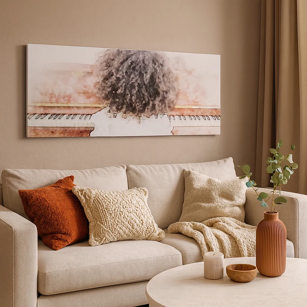 Vászonkép - Az új világban - 30x30 cm