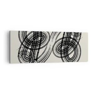 Vászonkép - Spontán jött ki - 140x50 cm