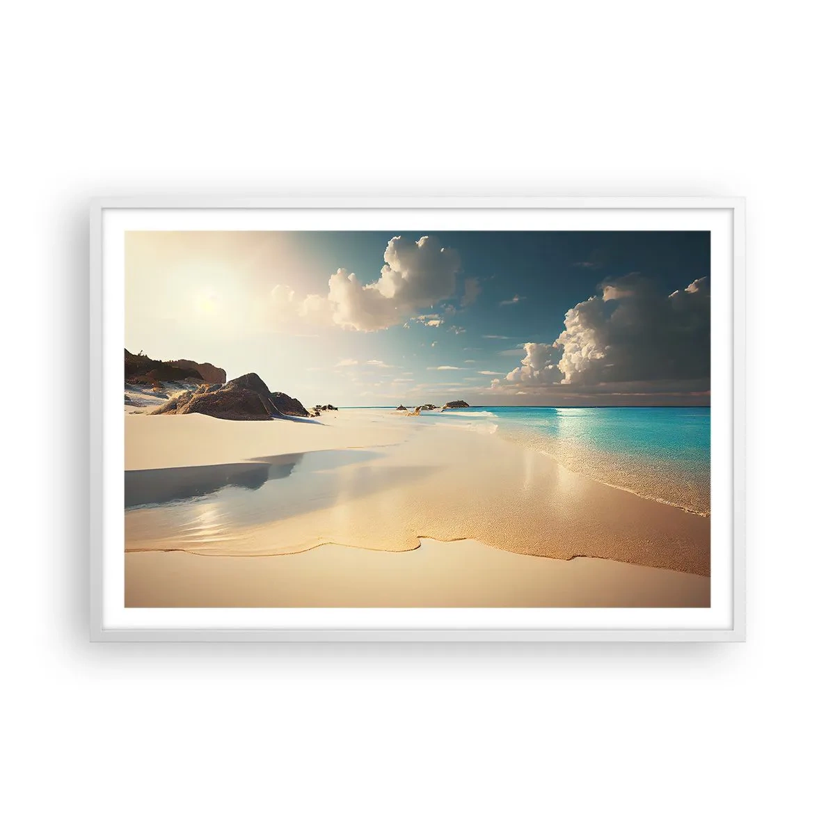 Poszter fekete keretben - Egy álomszerű nap - 91x61 cm