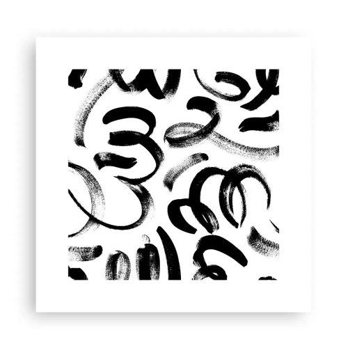 Poszter - Feketén-fehéren - 30x30 cm