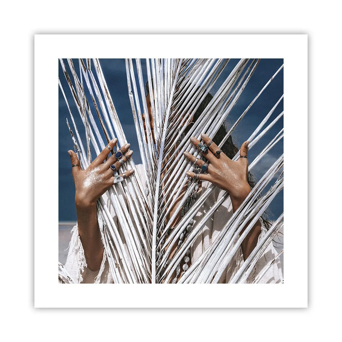 Poszter - Sámán asszonya? - 40x40 cm